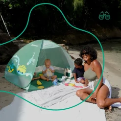 Badabulle Tente anti-UV Vert