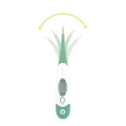 Badabulle Thermomètre embout souple Vert