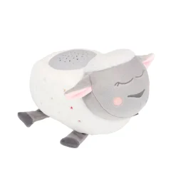 Badabulle Veilleuse mouton peluche Blanc