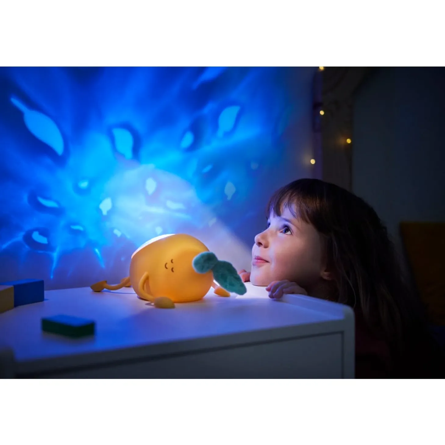 Badabulle Veilleuse projection Basile Jaune