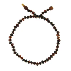 BalticWay                    Collier ambre Baltique - forme baroque    Cherry