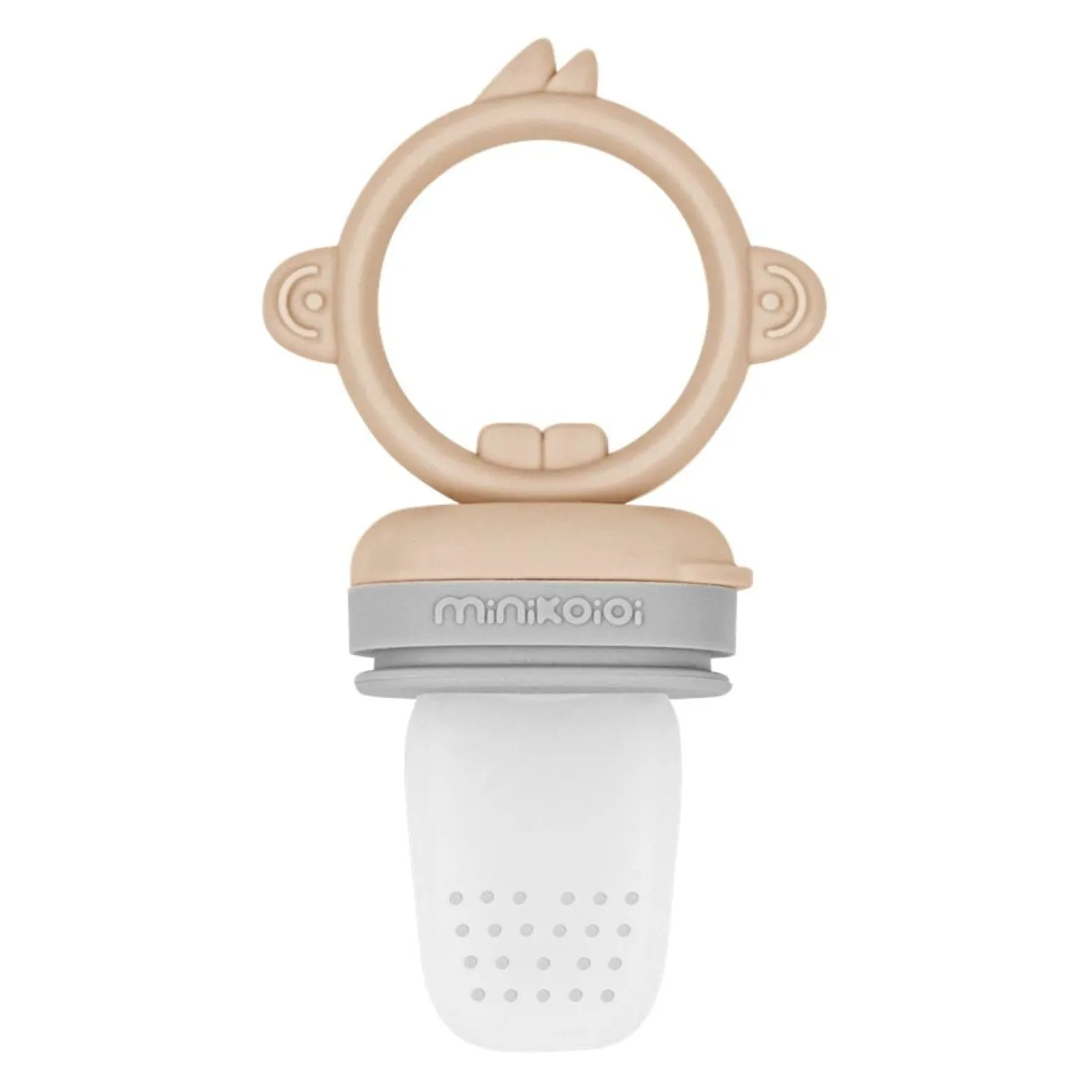 BB&Co Baby Pulp (grignoteur en silicone) Nude/ Gris