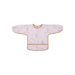 BB&Co                    Bavoir tablier tissu imperméable montgolfières    Crème/ Camel