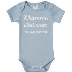 BB&Co                    Body manches courtes "L'homme idéal"    Garçon