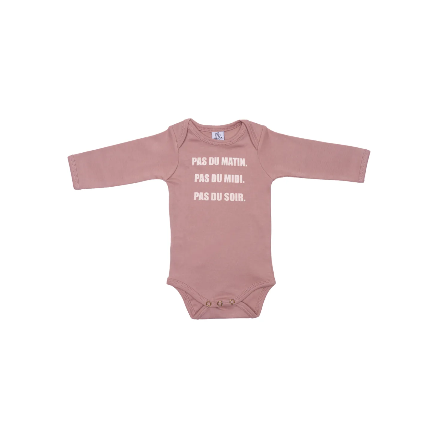 BB&Co Body manches longues Pas du matin Mocha