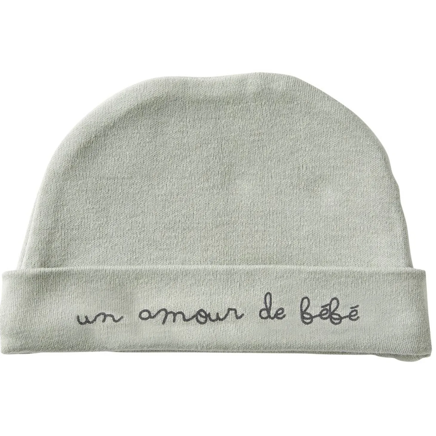 BB&Co Bonnet doublé coton "Un amour de bébé" Mixte Naissance