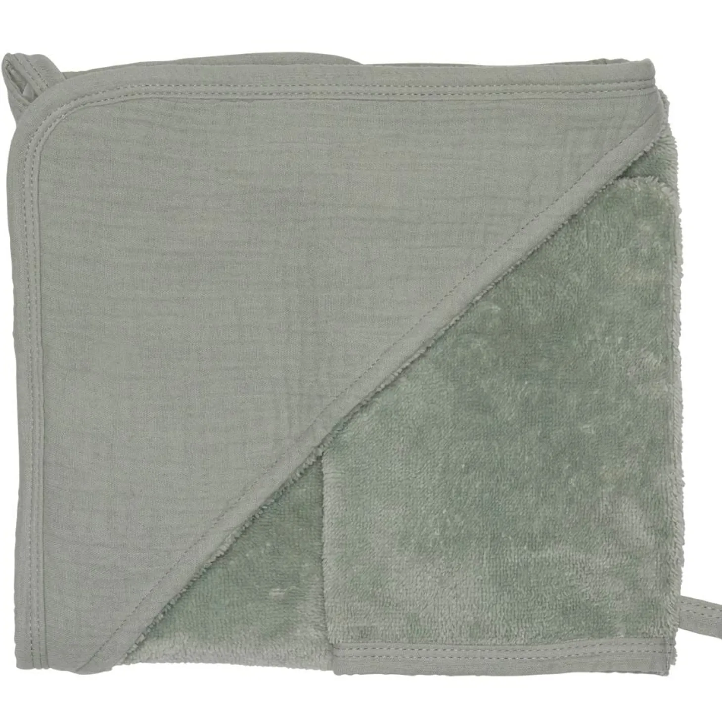 BB&Co Cape de bain avec gant bambou & gaze Mix&Match