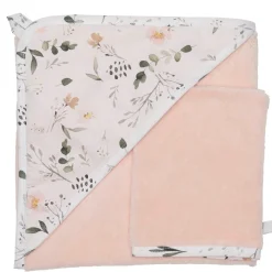 BB&Co Cape de bain et gant de toilette Sweet Garden