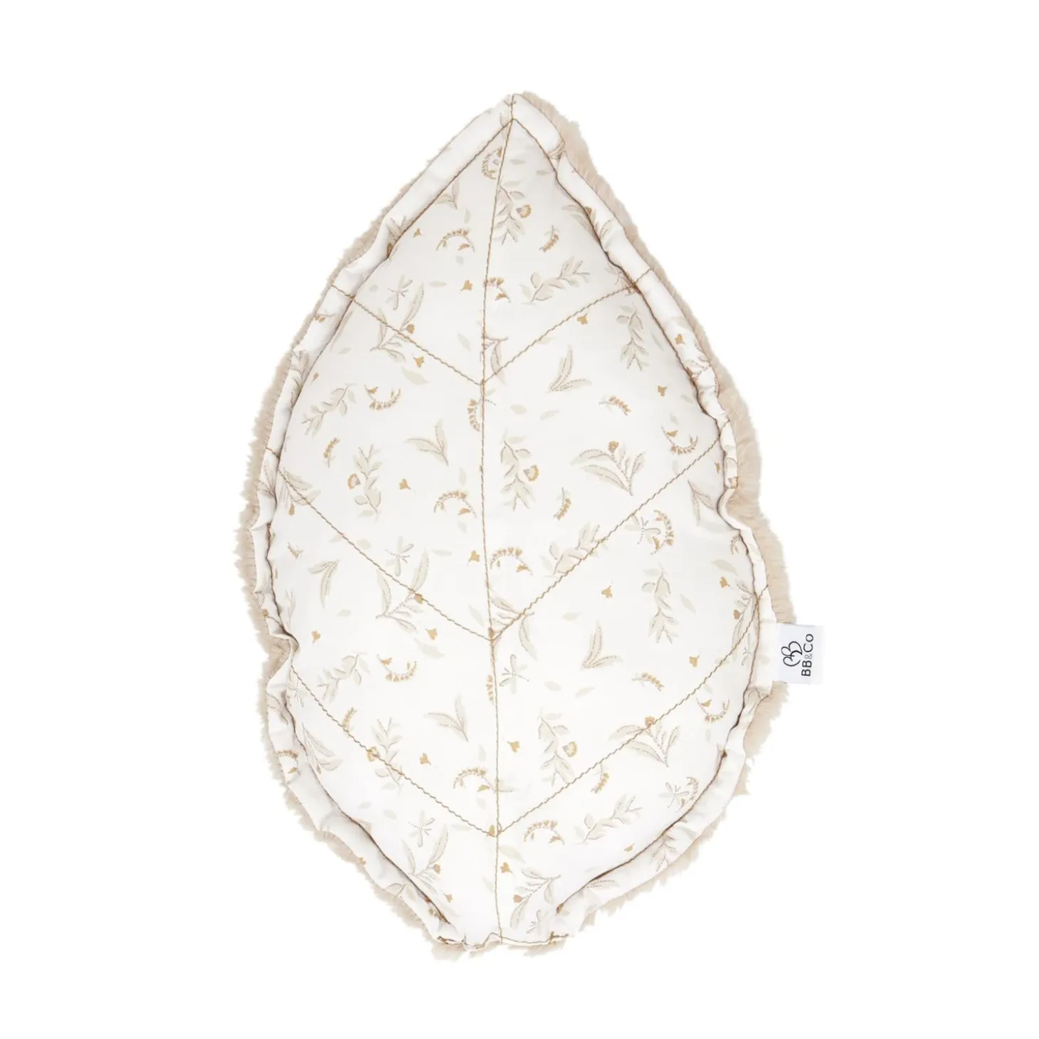 BB&Co Coussin forme feuille Daydream Multicolore