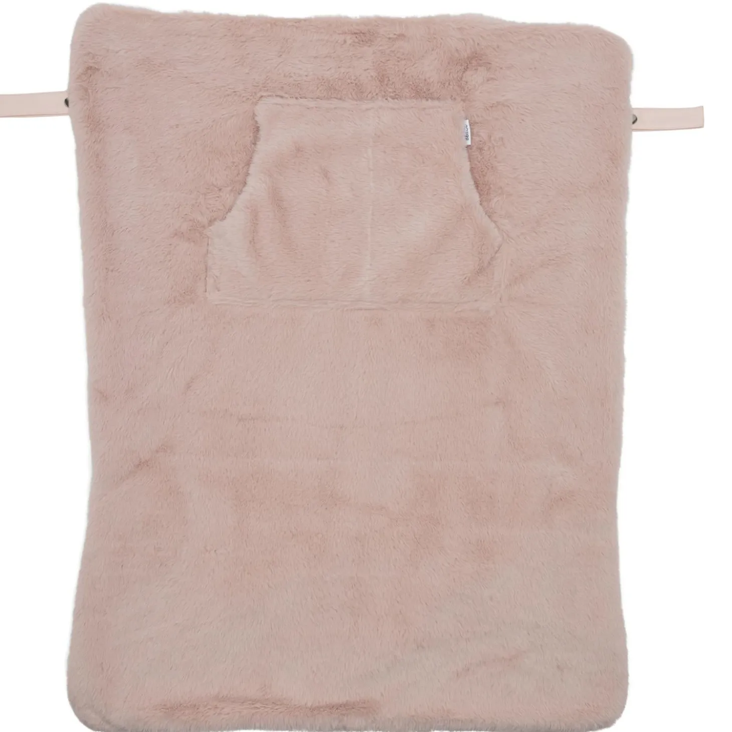 BB&Co Couverture nomade fausse fourrure angora Pétale
