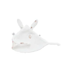 BB&Co                    Doudou lapin petit cœur microfibre Cosy Forest    Blanc/ Mocha
