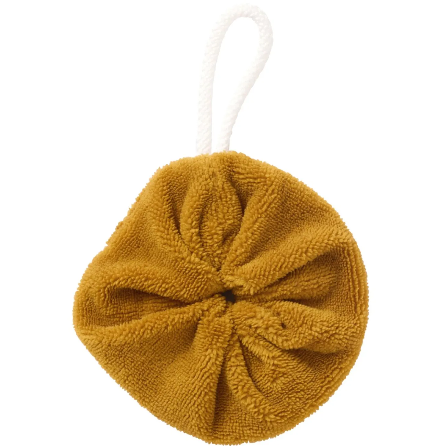 BB&Co Fleur de douche enfant en éponge bambou Havane
