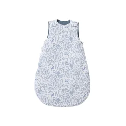 BB&Co                    Gigoteuse coton Forêt Enchantée    Blanc/ Bleu