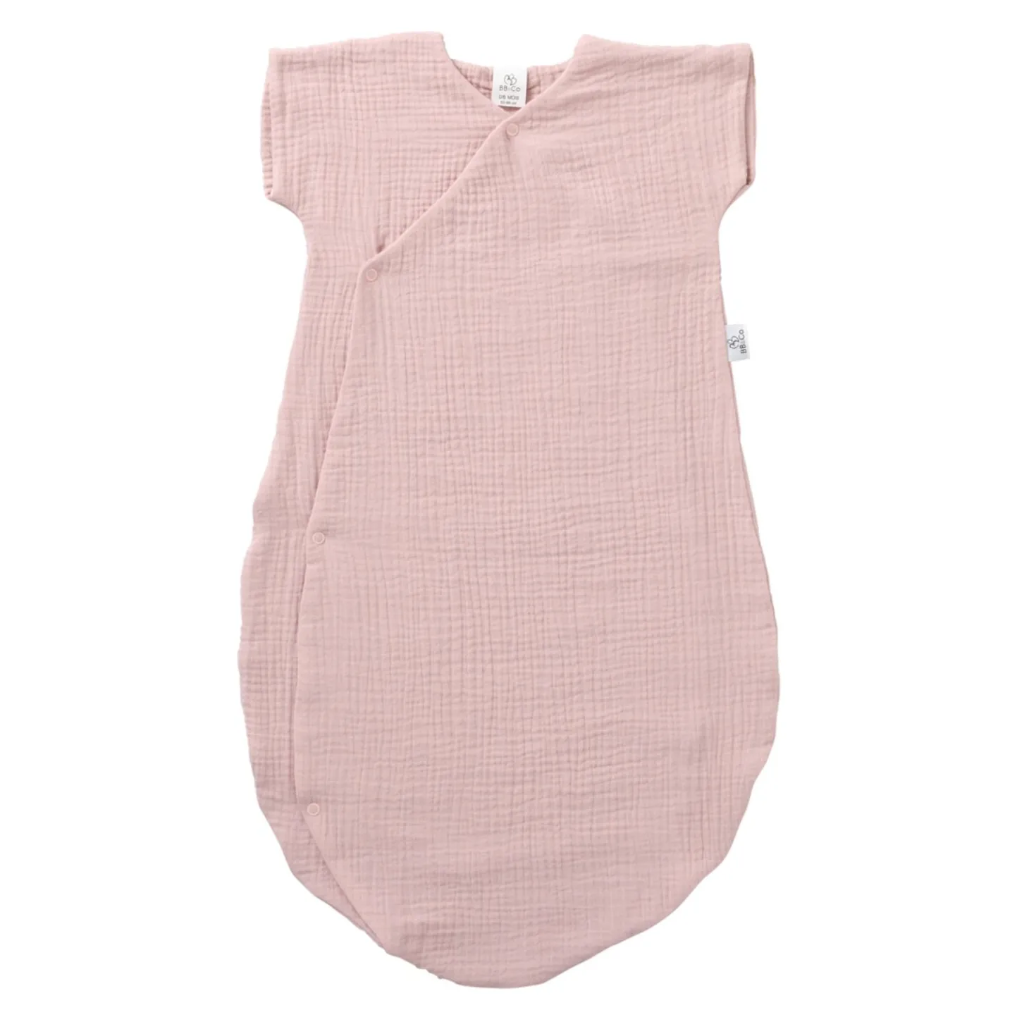BB&Co Gigoteuse d'été en gaze forme kimono Mix&Match Pétale