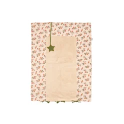 BB&Co                    Housse de matelas à langer Secret cottage    Fleurs/ Beige/ Fougère            60x80 cm