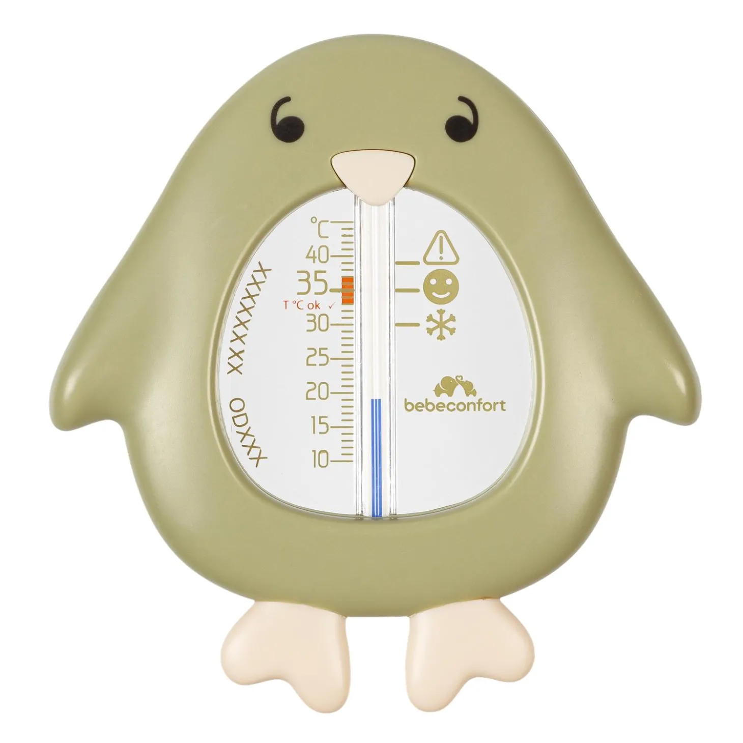 Bébé Confort Thermomètre de bain pingouin Vert