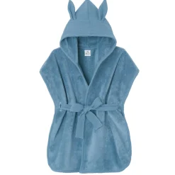 BB&Co                    Peignoir bambou et gaze de coton    Pierre Bleue