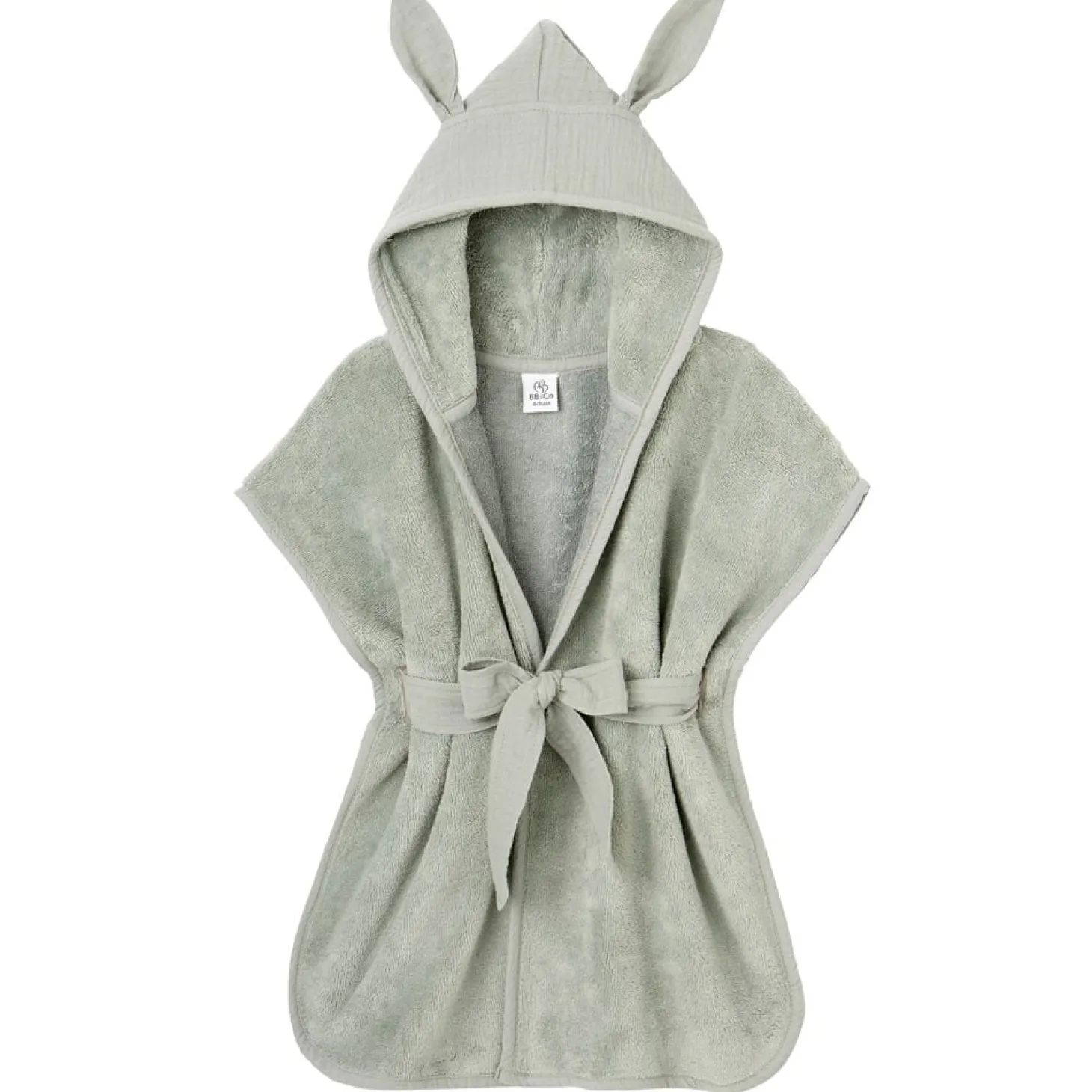 BB&Co Peignoir bambou Vert De Gris