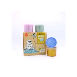 BB&Co                    4 pots de peinture doigts Cristal coffret Mika