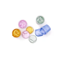 BB&Co                    4 pots de peinture doigts Cristal coffret Mika