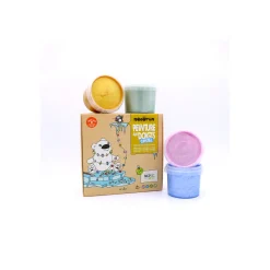 BB&Co                    4 pots de peinture doigts Cristal coffret Mika
