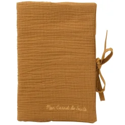 BB&Co                    Protège carnet de santé en gaze Mix & Match    Havane