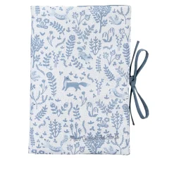 BB&Co                    Protège carnet de santé    Forêt Enchantée Blanc/ Bleu