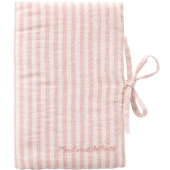BB&Co Protège carnet de santé rayé Soft Stripes Vieux Rose