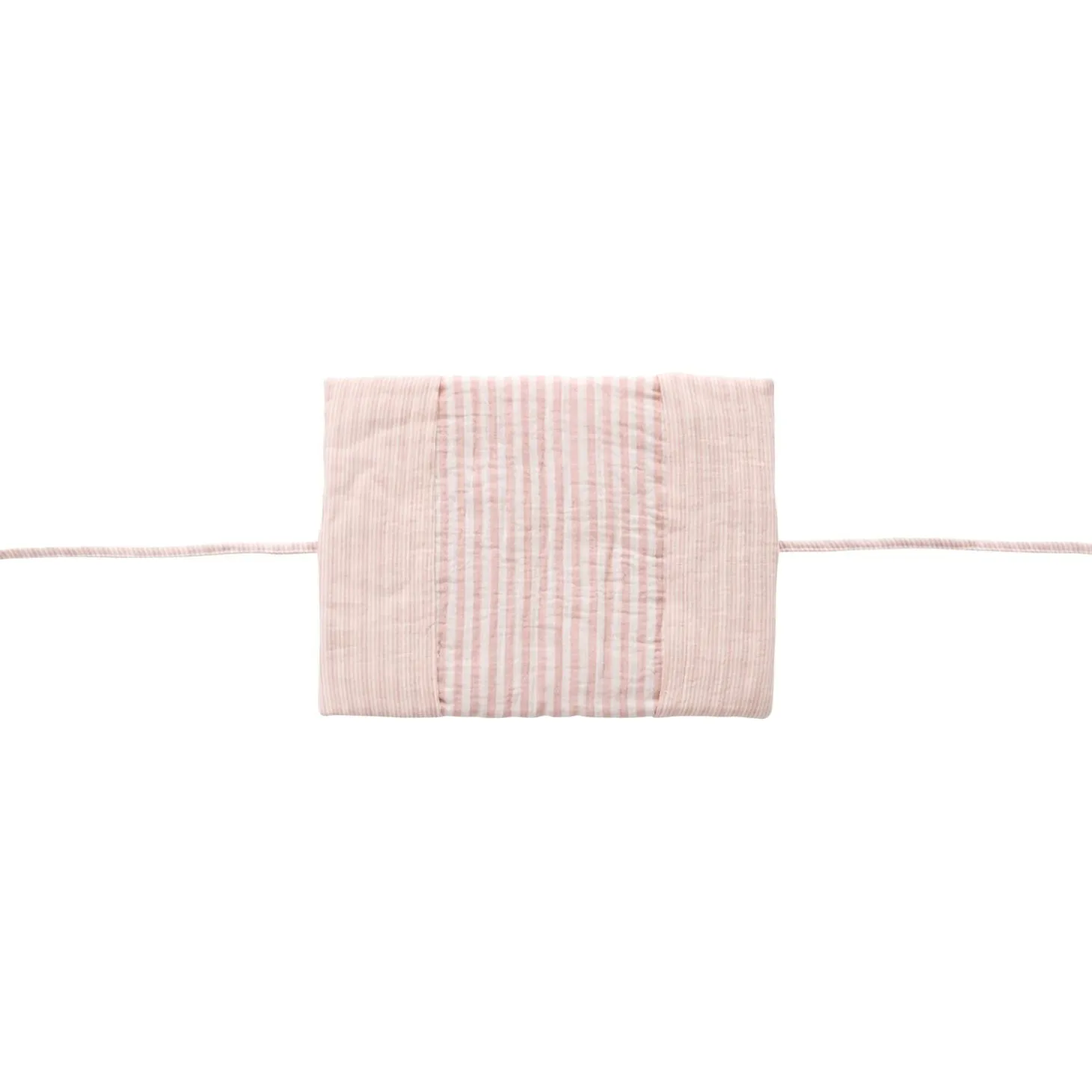 BB&Co Protège carnet de santé rayé Soft Stripes Vieux Rose