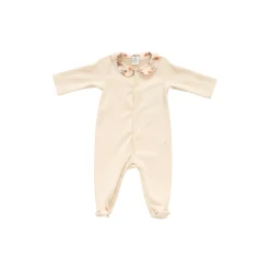 BB&Co                    Pyjama Dorsbien coton en interlock Secret cottage    Beige