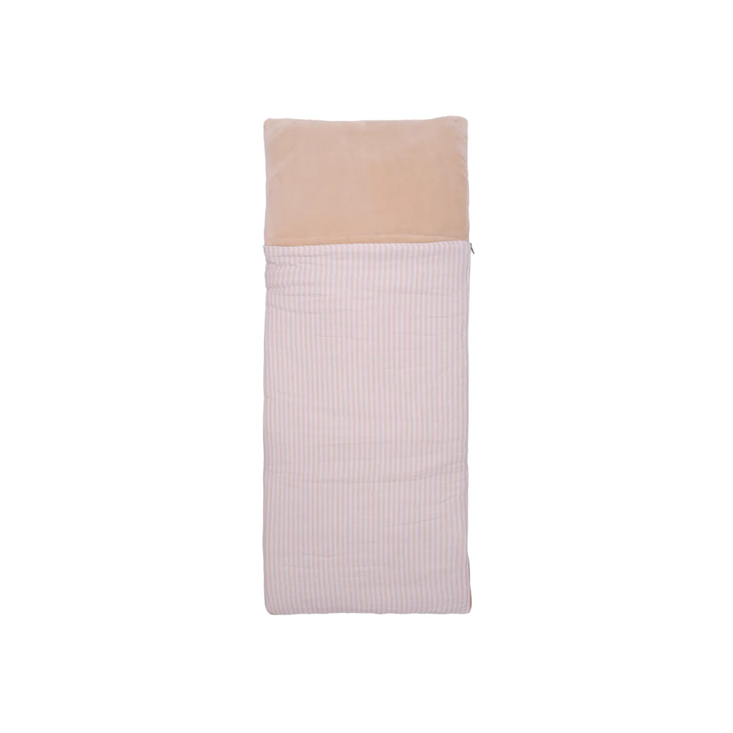 BB&Co Sac de couchage enfant pliable & nomade rayé Galet 50 x 120 cm