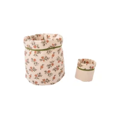 BB&Co                    Set Corbeilles de rangement Secret cottage    Fleurs/ Beige/ Fougère