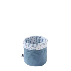 BB&Co Set Corbeilles de rangement Forêt Enchantée Blanc/ Bleu