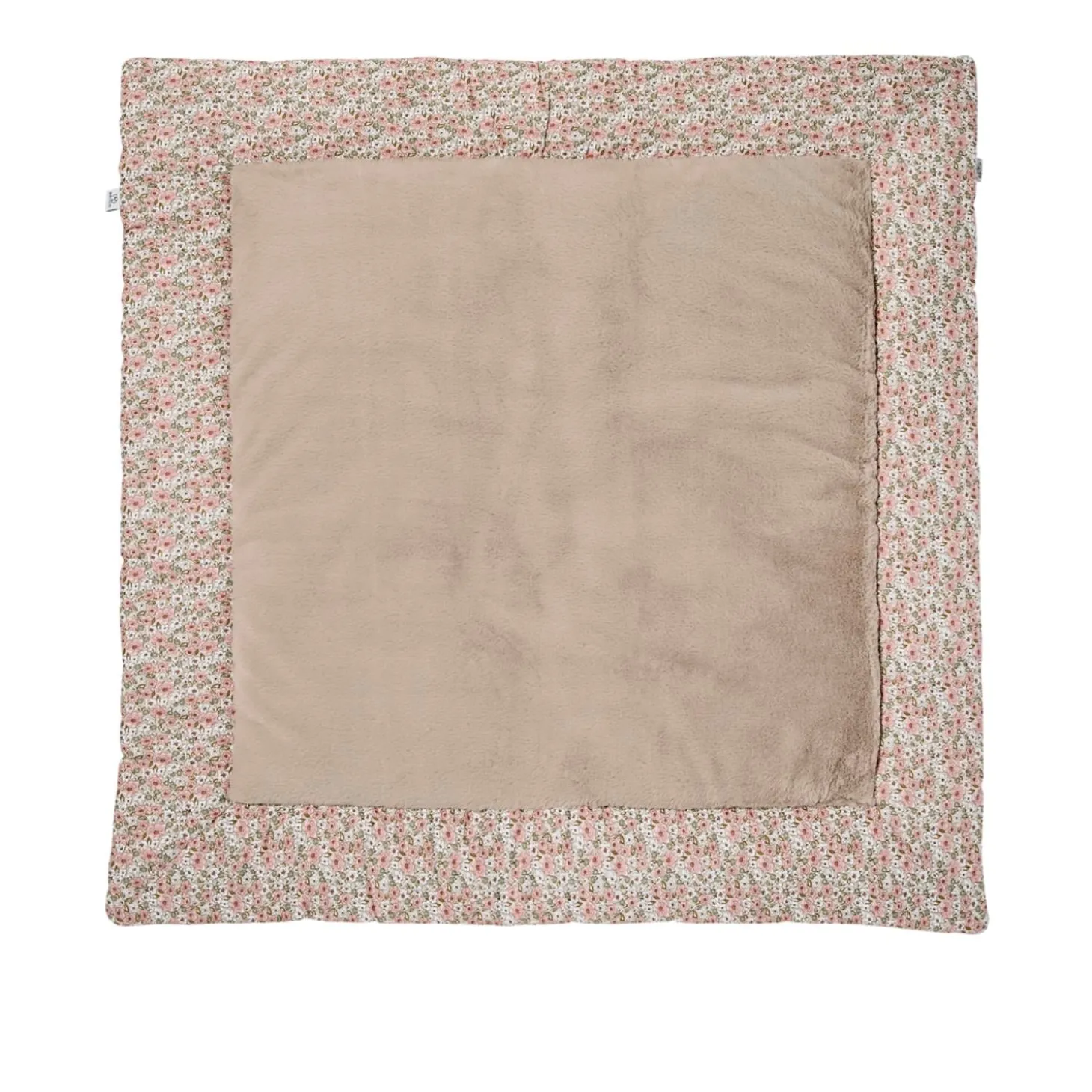BB&Co Tapis de jeu /fond de parc Afternoon Tea Liberty/ Biscuit 100x100 cm