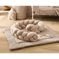 BB&Co Tapis de jeu /fond de parc Afternoon Tea Liberty/ Biscuit 100x100 cm