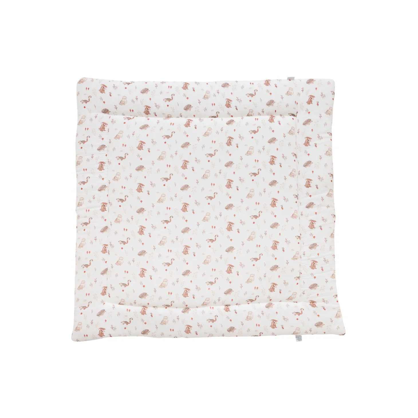 BB&Co Tapis de jeu/fond de parc Cosy Forest Blanc/ Mocha 100x100 cm
