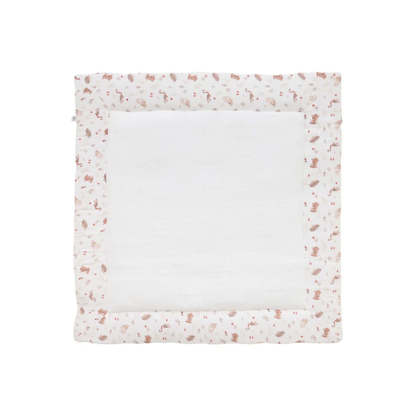 BB&Co Tapis de jeu/fond de parc Cosy Forest Blanc/ Mocha 100x100 cm
