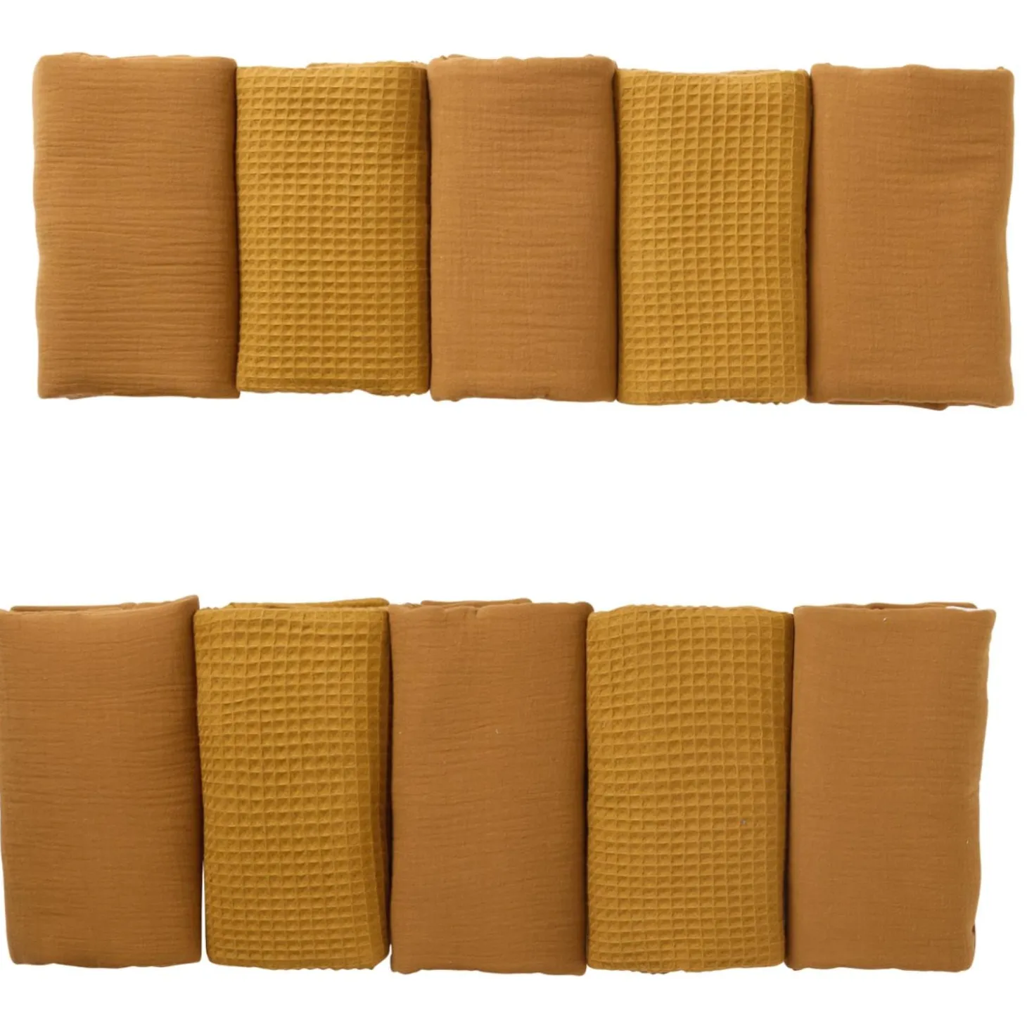 BB&Co Tour de lit modulable Mix&Match Havane