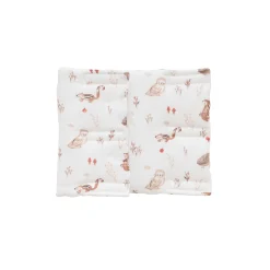 BB&Co Tour de lit modulable & respirant Cosy Forest Blanc/ Mocha