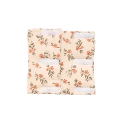 BB&Co Tour de lit modulable Secret cottage Fleurs/ Beige