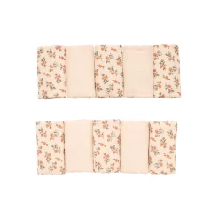 BB&Co                    Tour de lit modulable Secret cottage    Fleurs/ Beige