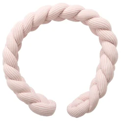 BB&Co Tresse déco ouatinée rayé Soft Stripes Vieux Rose 200 cm