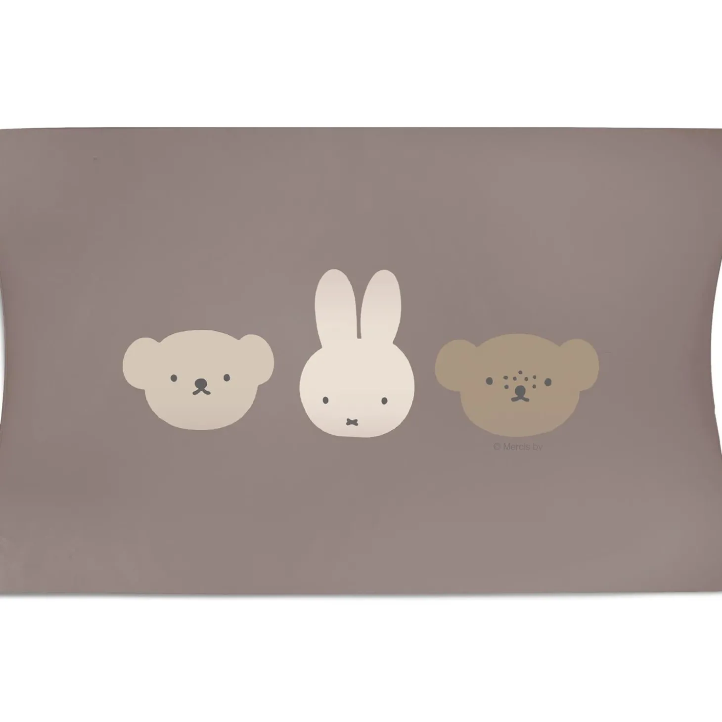 Bébéjou Matelas à langer Miffy & Friends Marron