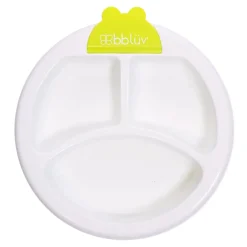 BBlüv Assiette chauffante pour bébé Lime