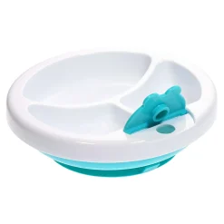 BBlüv Assiette chauffante pour bébé Aqua