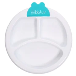 BBlüv Assiette chauffante pour bébé Aqua