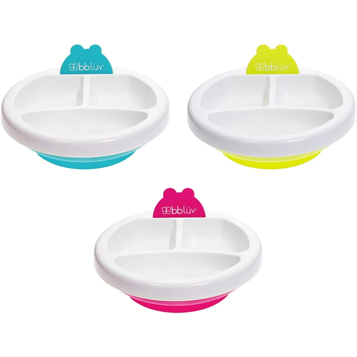 BBlüv Assiette chauffante pour bébé Aqua