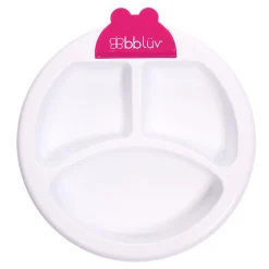 BBlüv Assiette chauffante pour bébé Rose