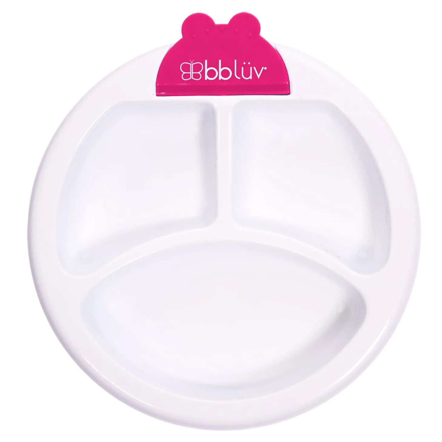 BBlüv Assiette chauffante pour bébé Rose