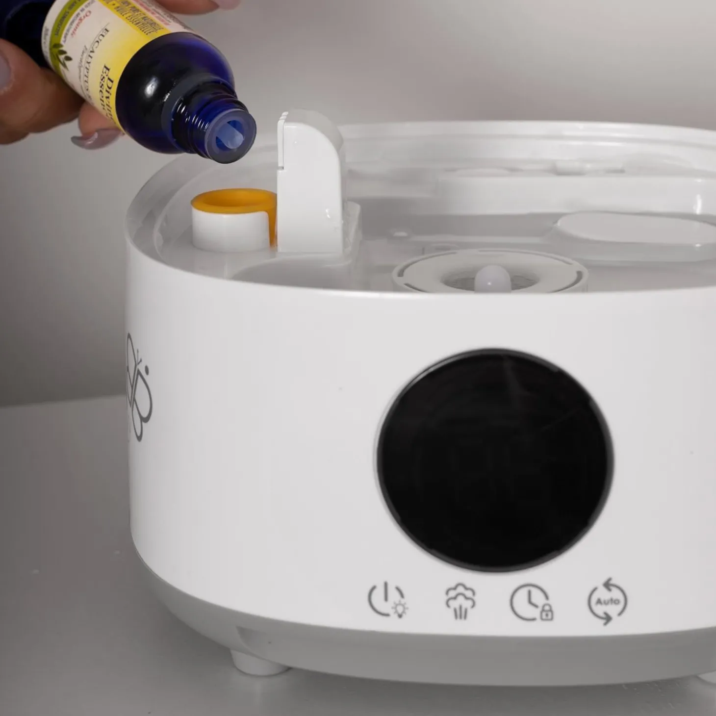 BBlüv Humidificateur ultrasonique 4 en 1 White